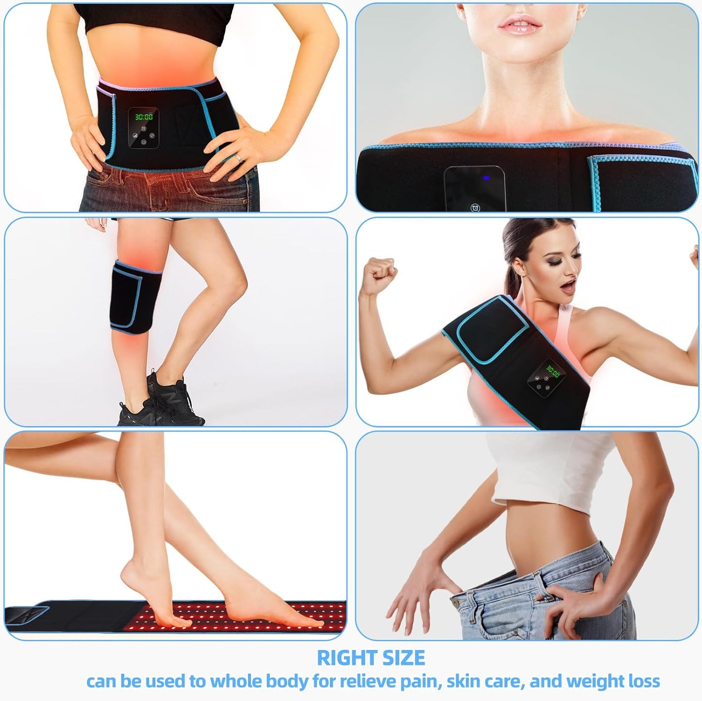 Cordless Infrared Red Light Therapy Belt