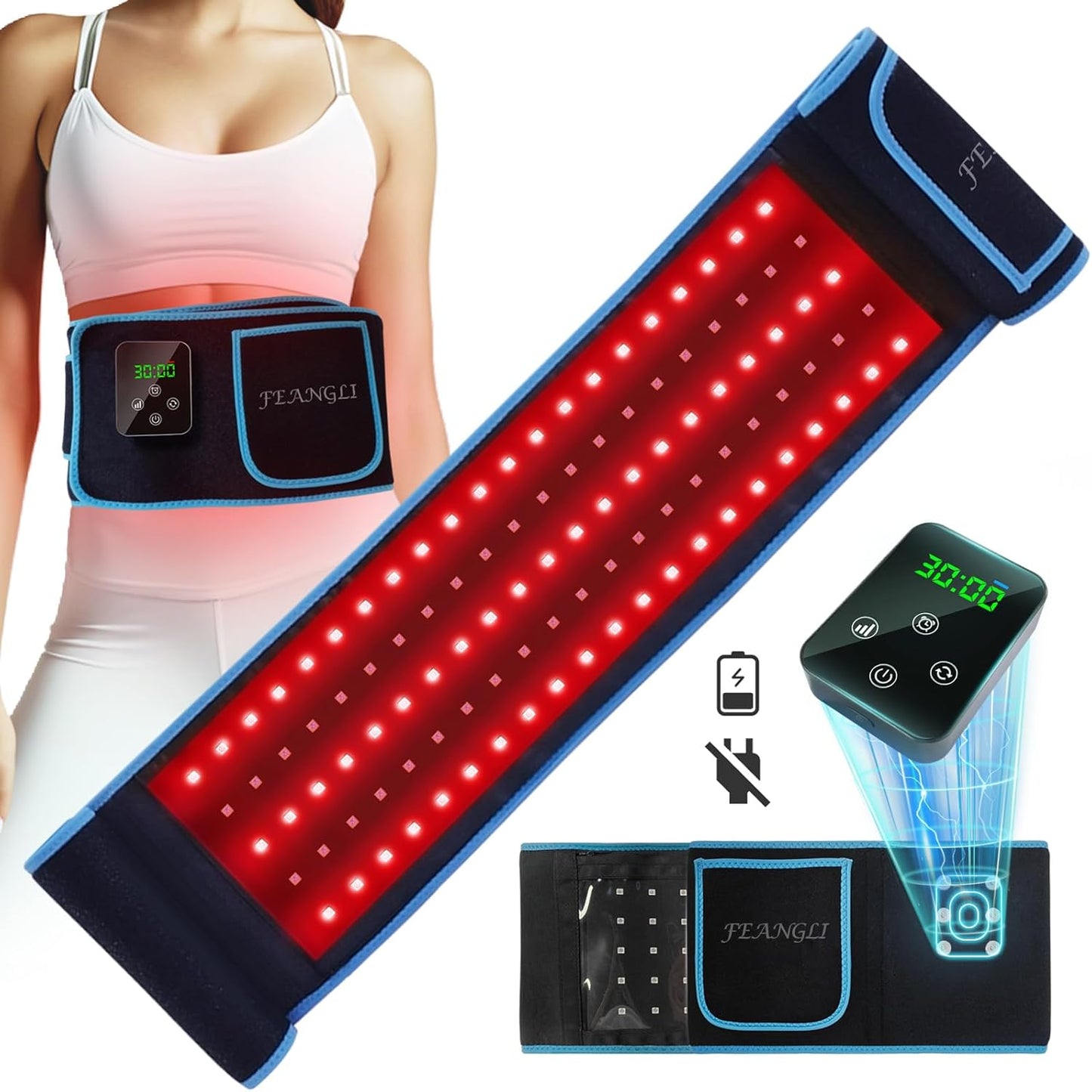 Cordless Infrared Red Light Therapy Belt