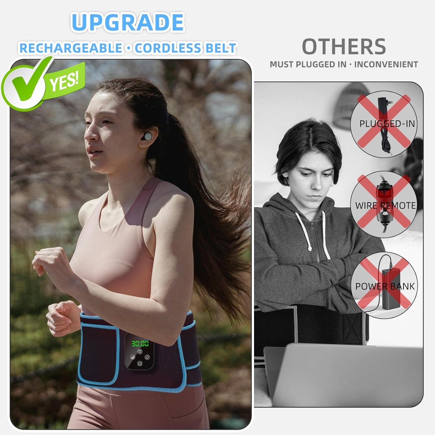 Cordless Infrared Red Light Therapy Belt
